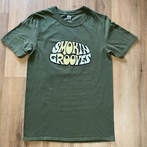 Smokin Grooves 2022 Festival Green Shirt Size Small The Roots Nas Erykah Badu